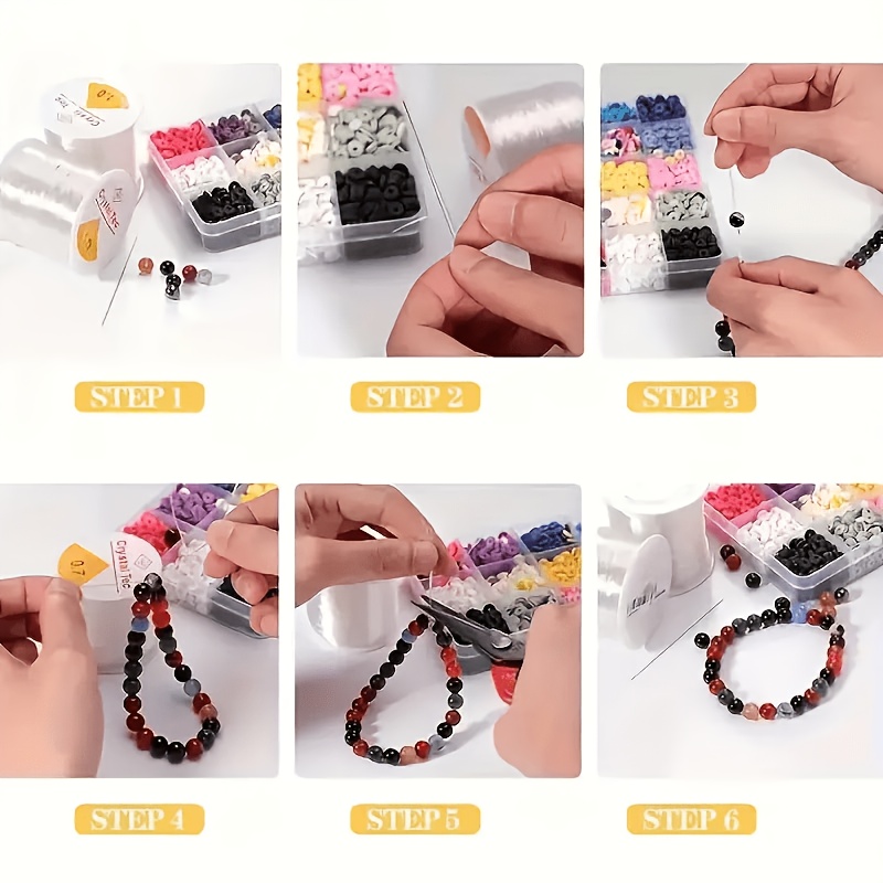 Flexible Nylon Bead String for Jewelry Making